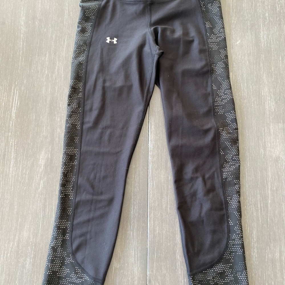 Under Armour Black Patterned Tights